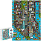  Bopster - city map New York puzzel - 500 stukjes
