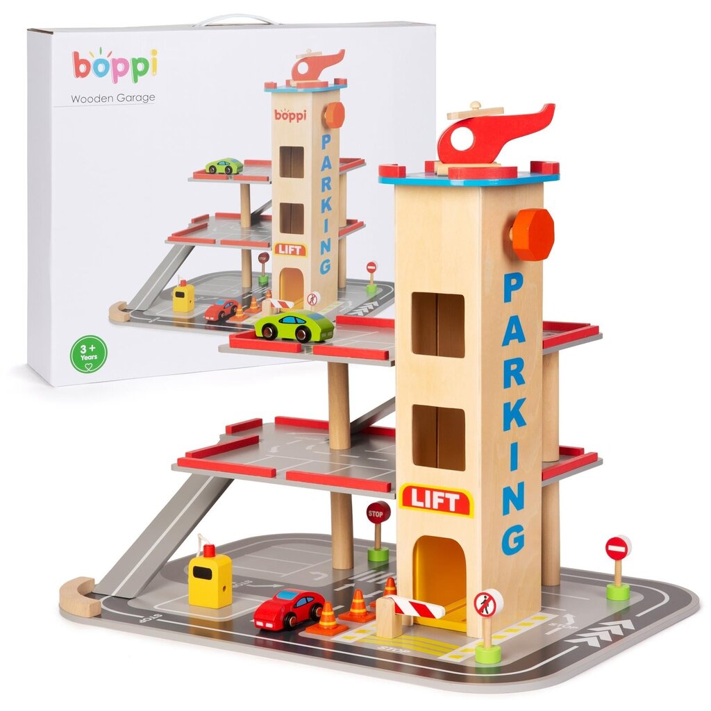 Boppi Boppi - wooden parking garage
