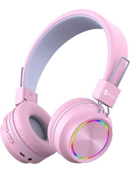 iClever - BTH03 - wireless junior headphones (pink)