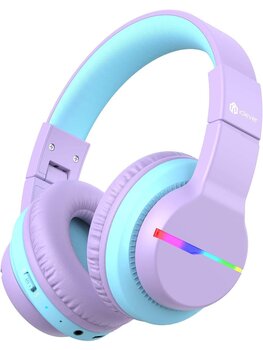 iClever - BTH12 - wireless junior headphones (lilac)