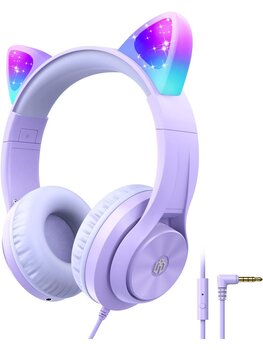 iClever - HS20 - junior headphones (purple)