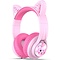  iClever - BTH19 - draadloze junior koptelefoon (roze)