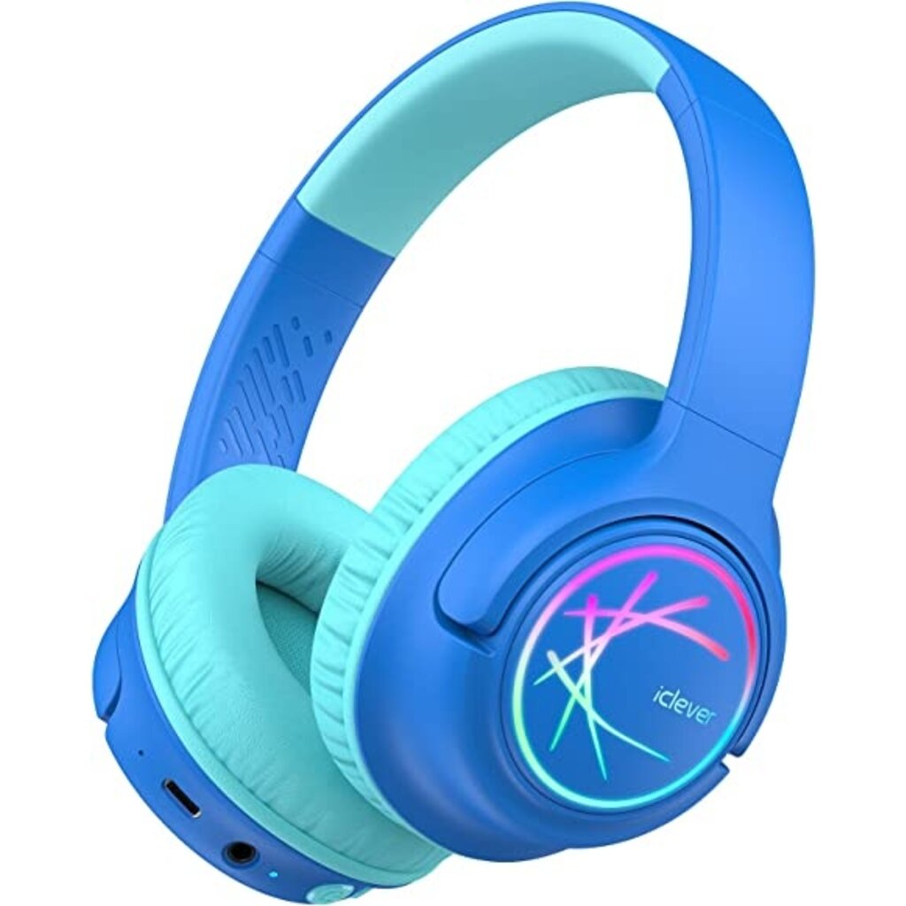 iClever - BTH18 - wireless junior headphones (blue)