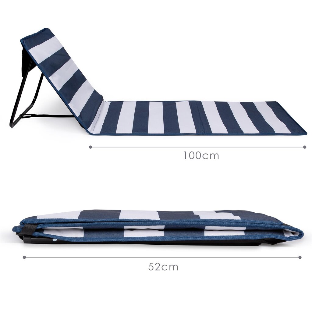 Just be - foldable beach mat (blue)