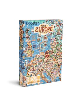 Bopster - Europe map puzzle - 1.000 pieces