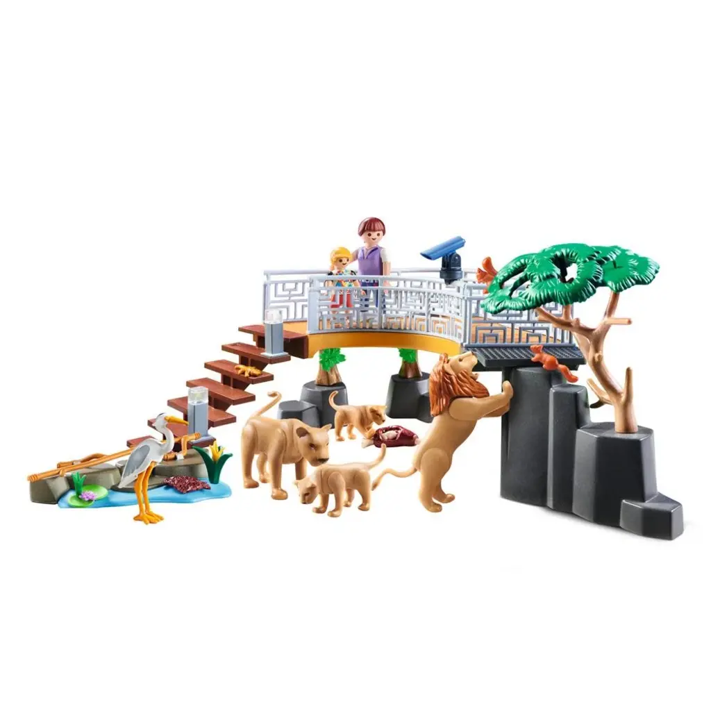 Playmobil - Outdoor Lion Enclosure (70343)