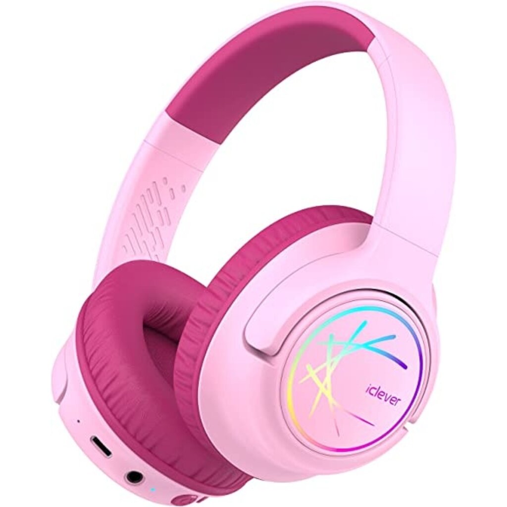iClever - BTH18 - wireless junior headphones (pink)