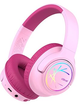 iClever iClever - BTH18 - draadloze junior koptelefoon (roze)