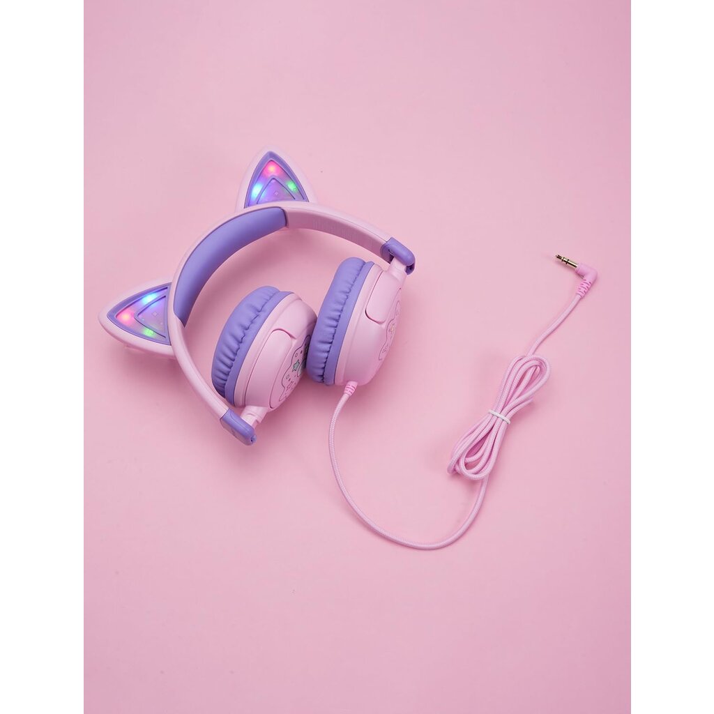 iClever - HS25 - junior koptelefoon (roze)