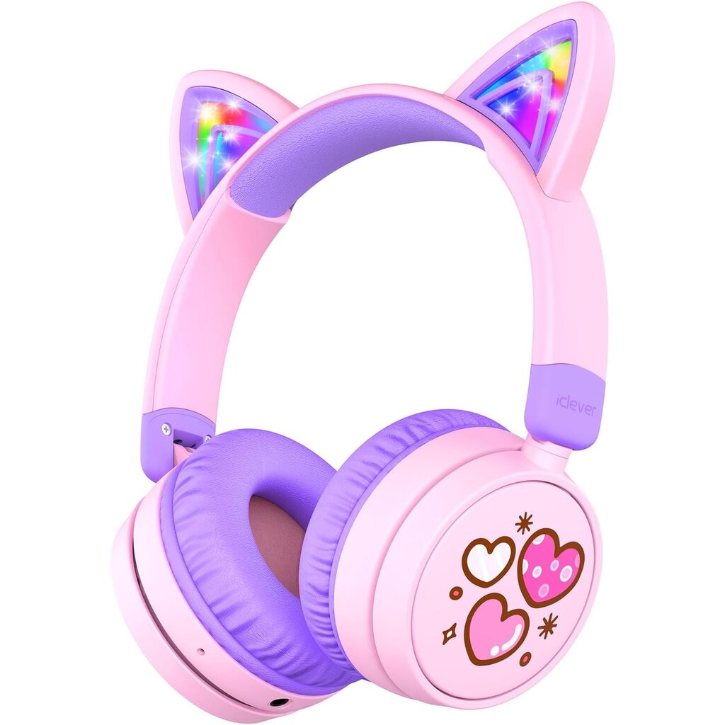 iClever - BTH21 - wireless junior headphones (lilac)