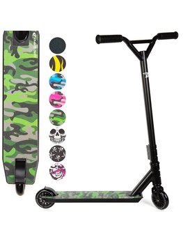 Land Surfer - stunt scooter - green camo design