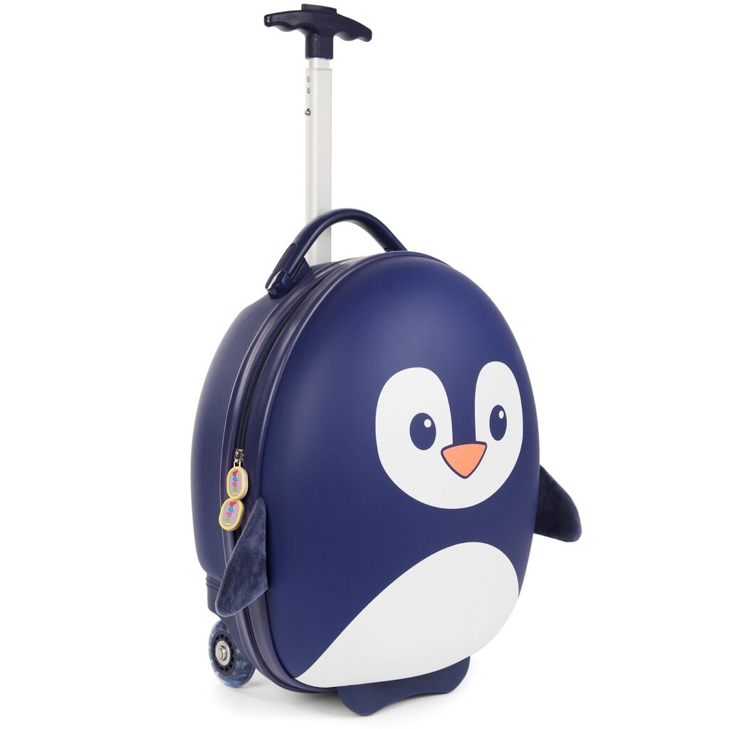 Boppi Boppi - kindertrolley - pinguin (blauw)