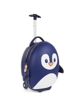 Boppi Boppi - kindertrolley - pinguin (blauw)