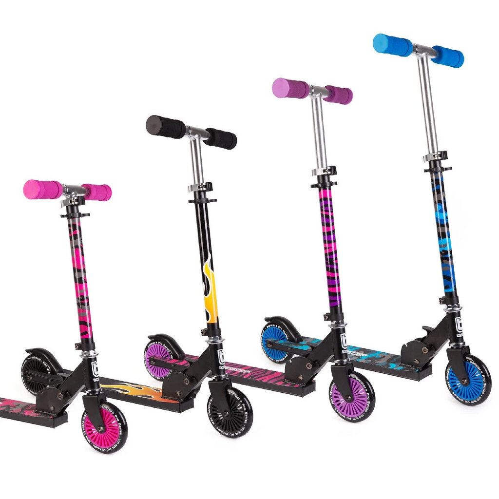Bopster - foldable kids scooter - blue camo