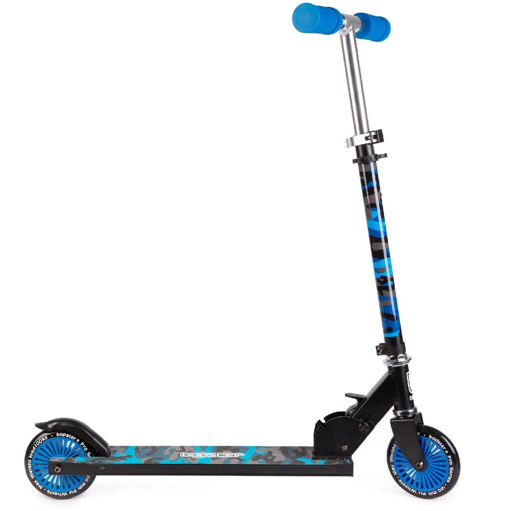 Bopster - foldable kids scooter - blue camo
