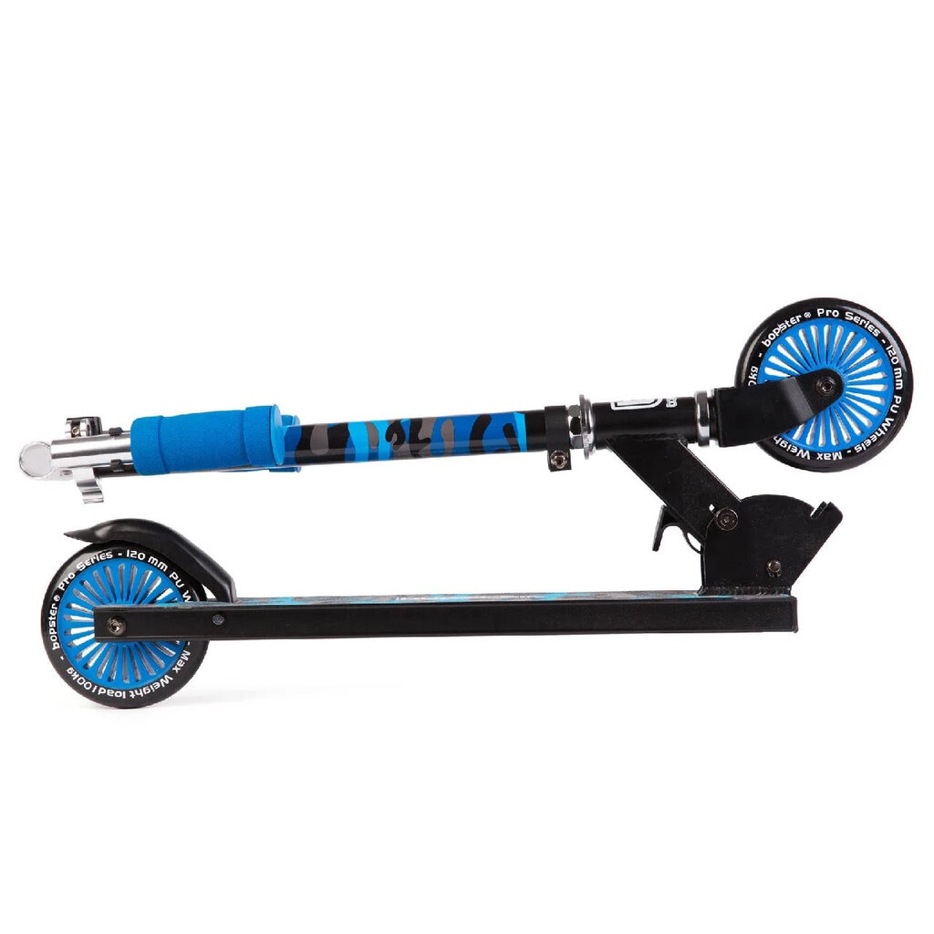 Bopster - foldable kids scooter - blue camo