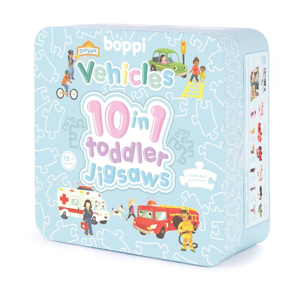 Boppi Boppi - vehicles puzzle set for toddlers