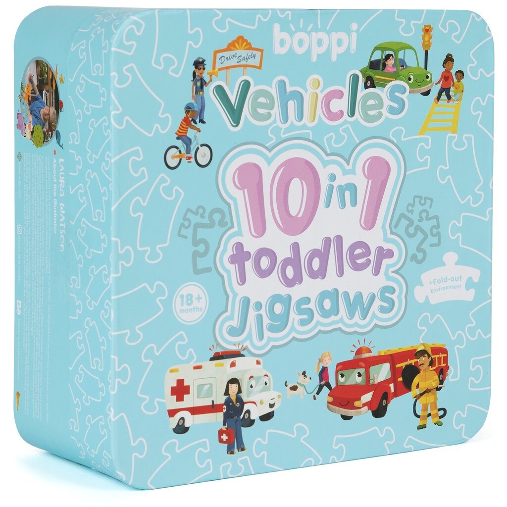 Boppi Boppi - vehicles puzzle set for toddlers