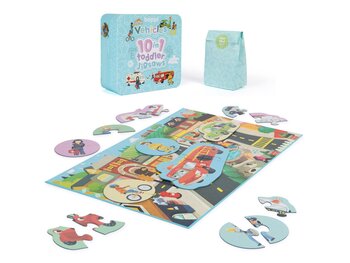 Boppi Vehicles puzzle set for toddlers