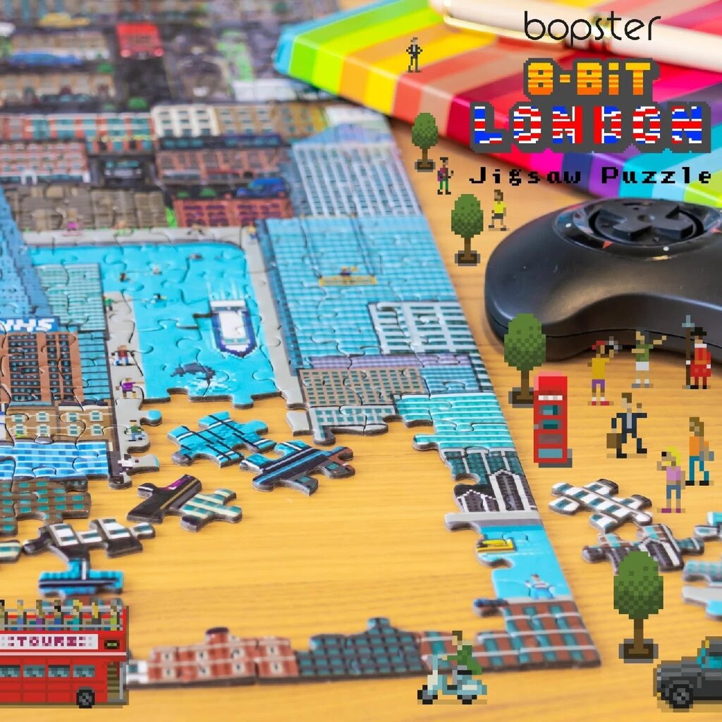 Bopster Bopster - city map Londen puzzel - 180 stukjes