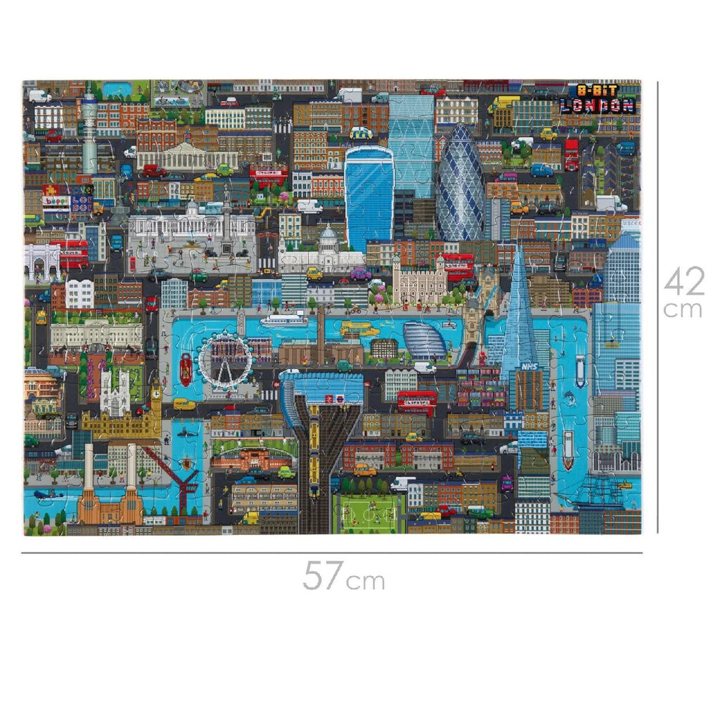 Bopster - city map Londen puzzel - 180 stukjes