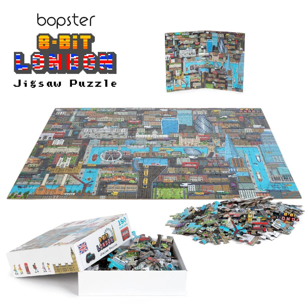 Bopster Bopster - city map Londen puzzel - 180 stukjes