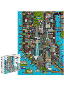 Bopster - city map New York puzzel - 180 stukjes