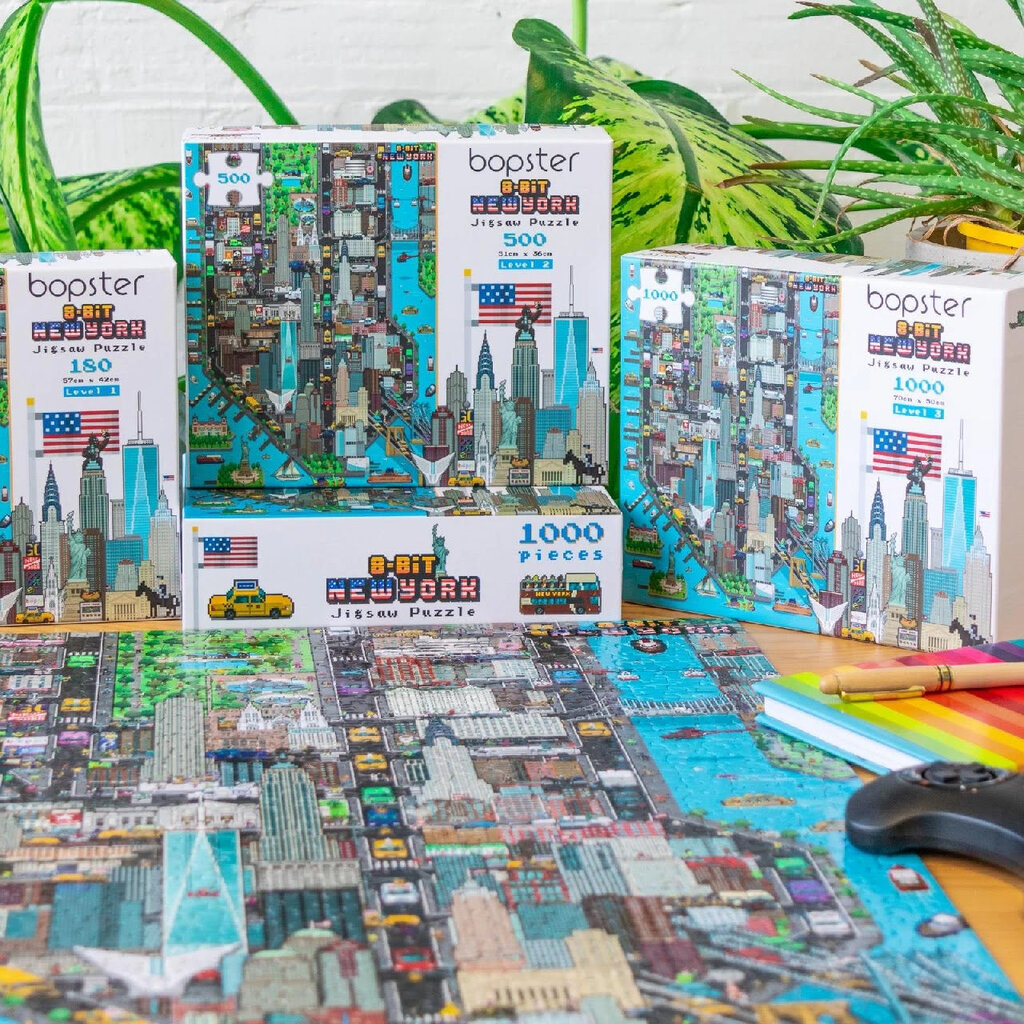 Bopster Bopster - city map New York puzzel - 180 stukjes