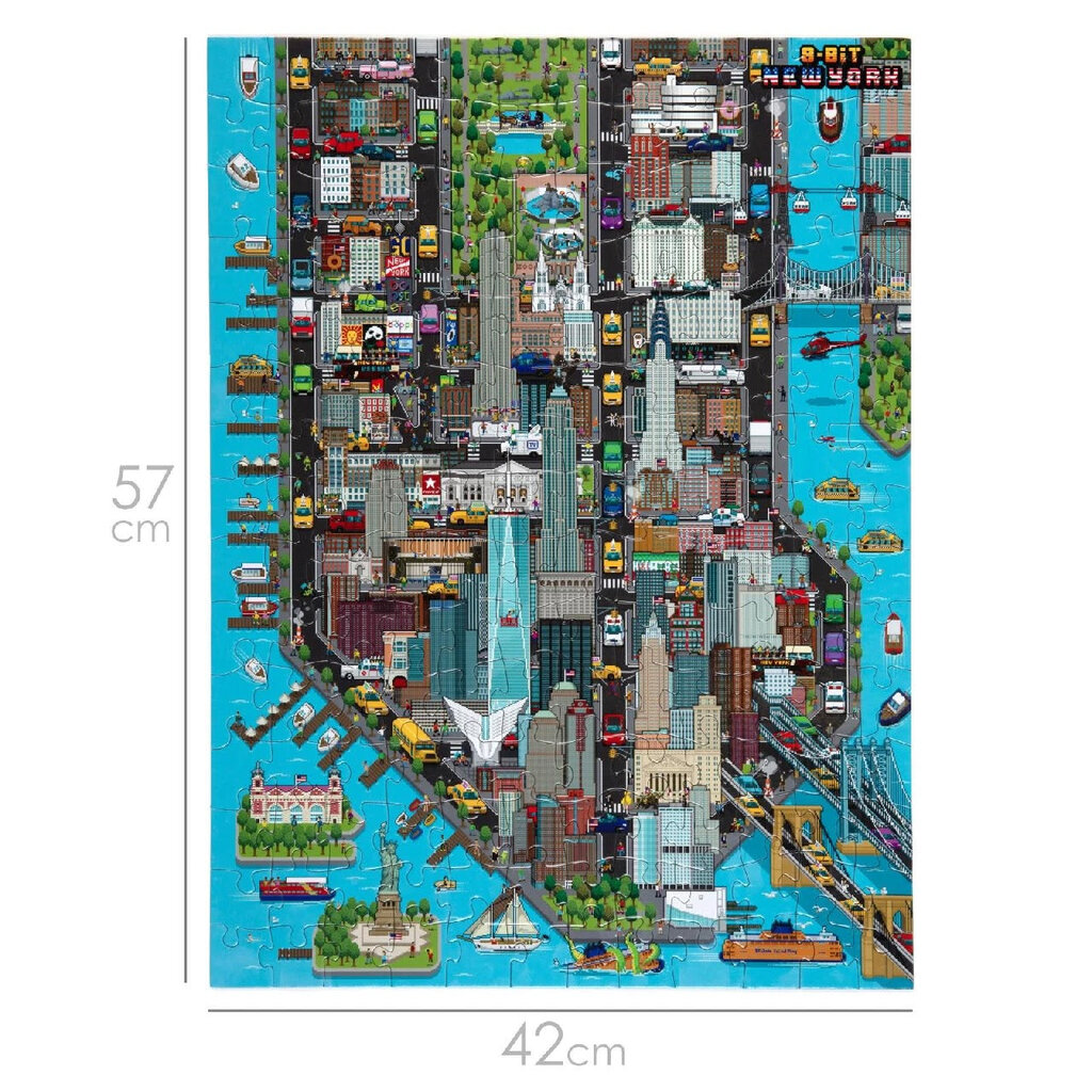 Bopster Bopster - city map New York puzzle - 180 pieces