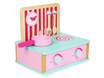 Boppi Wooden toy kitchen (table top)