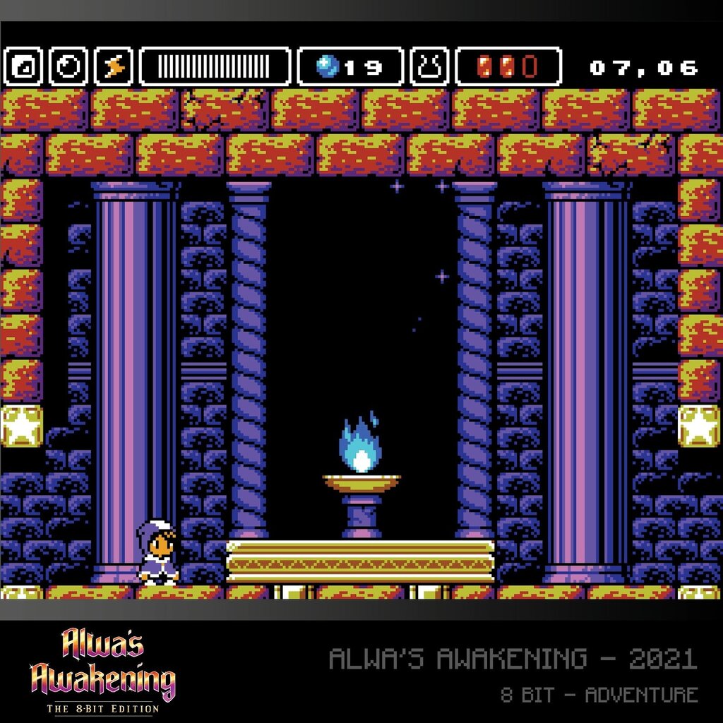 Evercade Evercade - Alwa's Awakening & Cathedral - cartridge 1