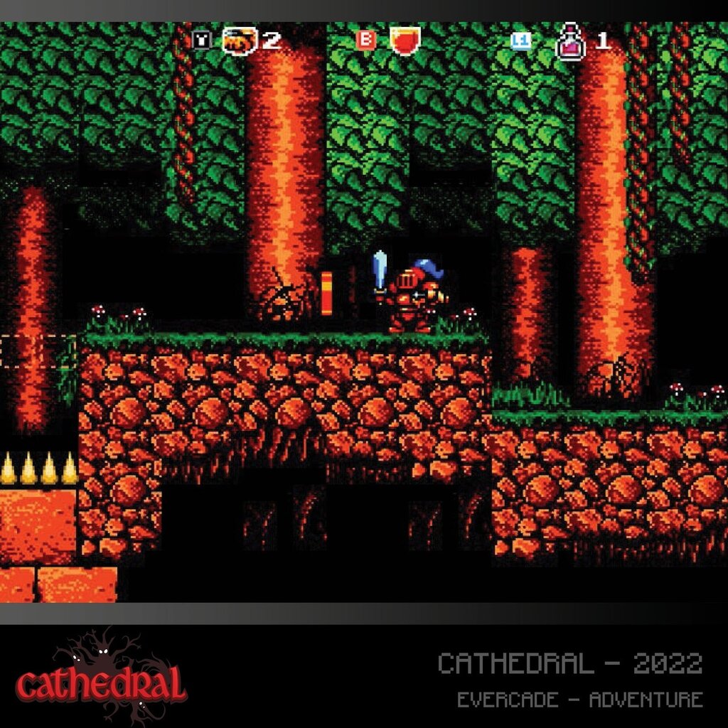 Evercade Evercade - Alwa's Awakening & Cathedral - cartridge 1