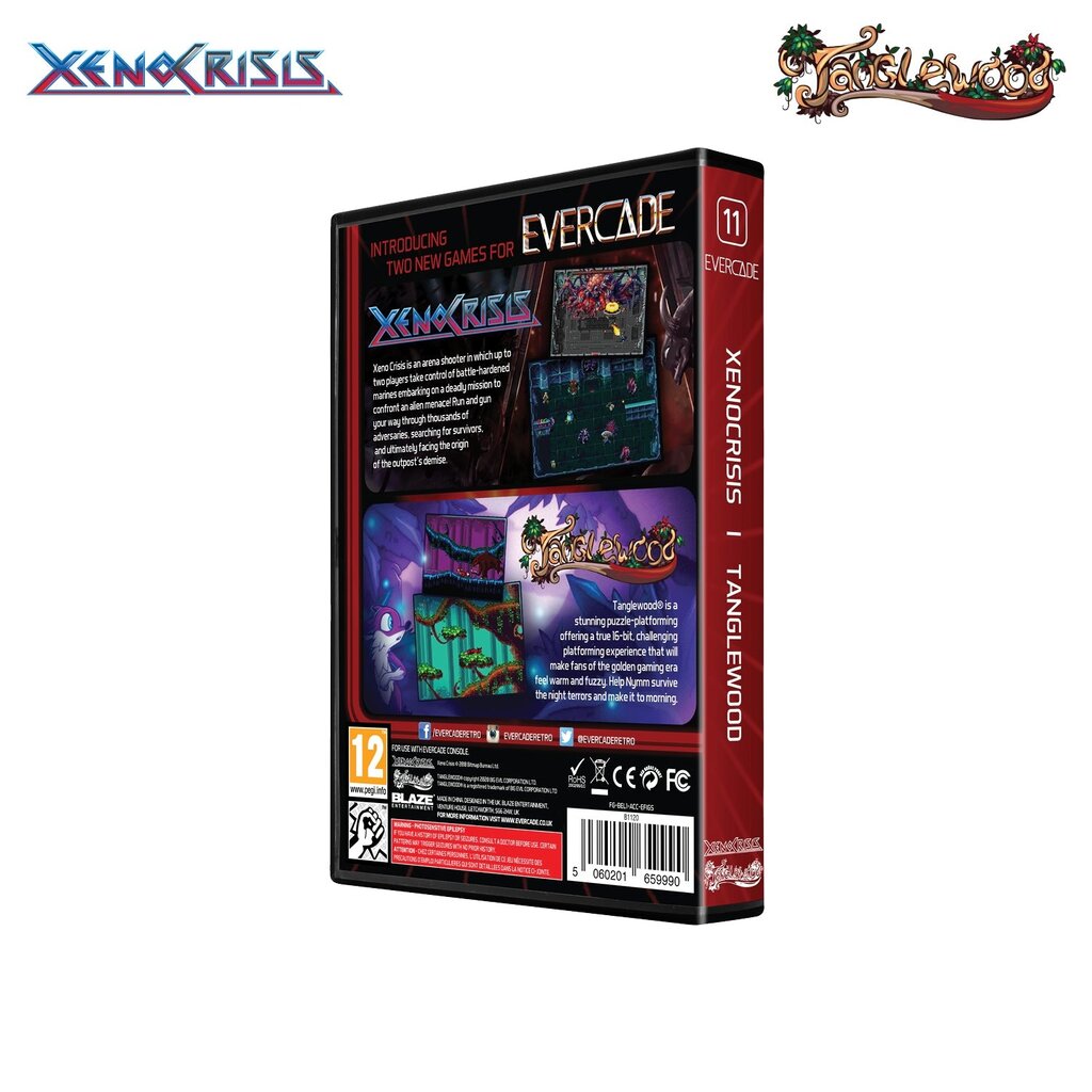 Evercade Evercade - Xeno Crisis & Tanglewood - cartridge 1
