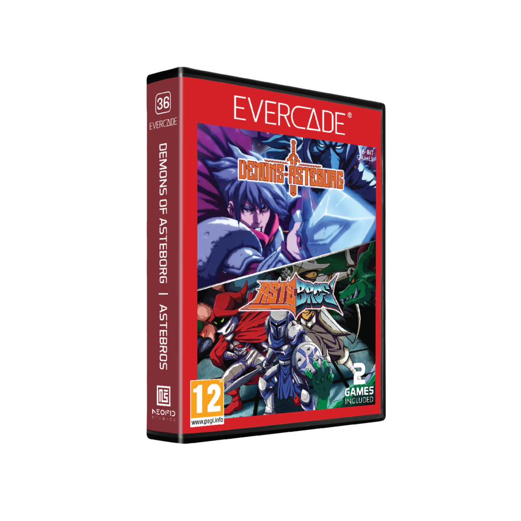 Evercade Evercade - Demons of Asteborg - cartridge 1