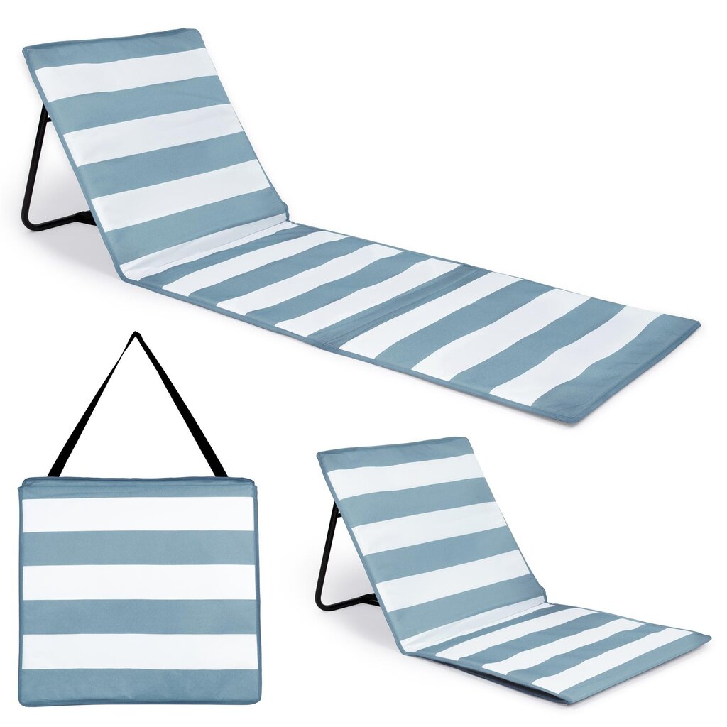 Just be - foldable beach mat (grey)