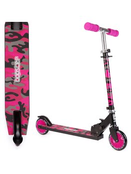 Bopster - foldable kids scooter -pink camo