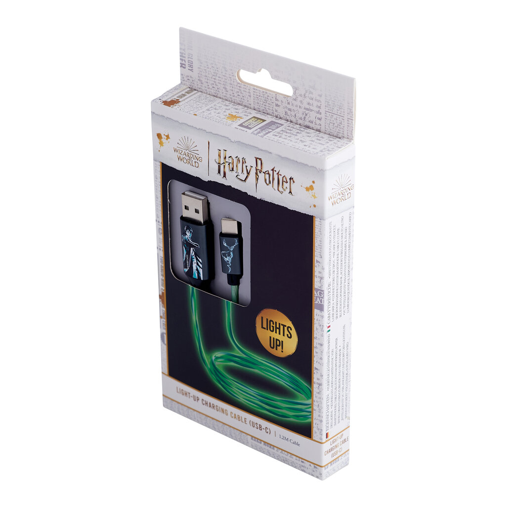 Lazerbuilt Harry Potter - light up charging cable - USBC