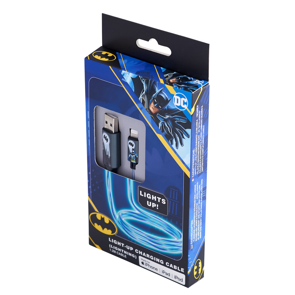 Batman Batman - light up charging cable - MFI
