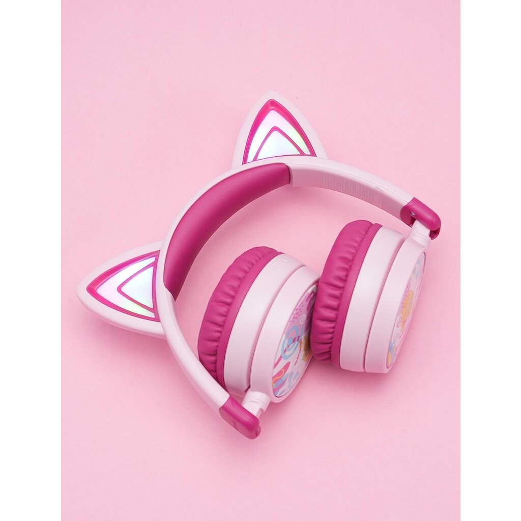 iClever - BTH21 - draadloze junior koptelefoon (roze)
