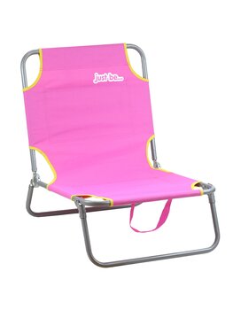 Just be - opvouwbare strand/campingstoel (roze)