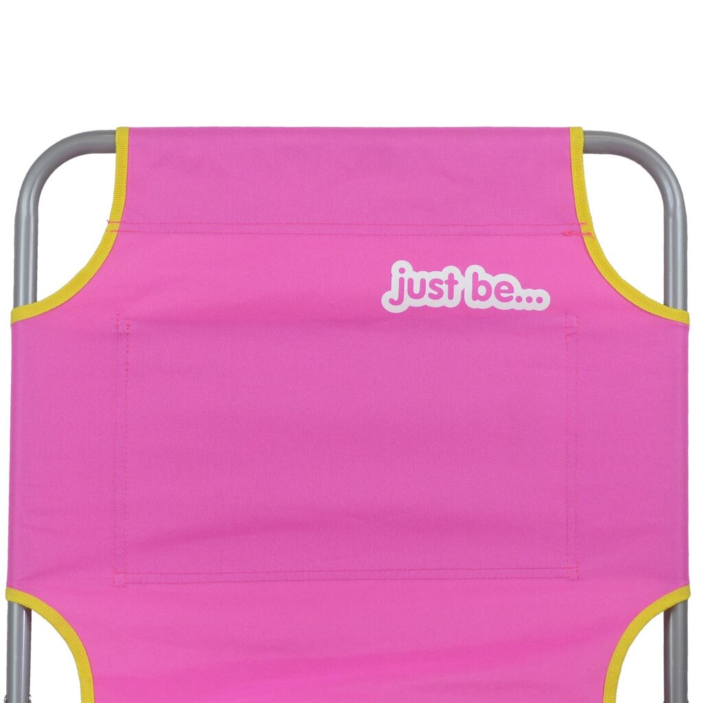 Just be - foldable beach chair (pink)