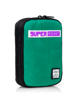 HyperMegaTech! Super Pocket handheld beschermhoes - groen/zwart