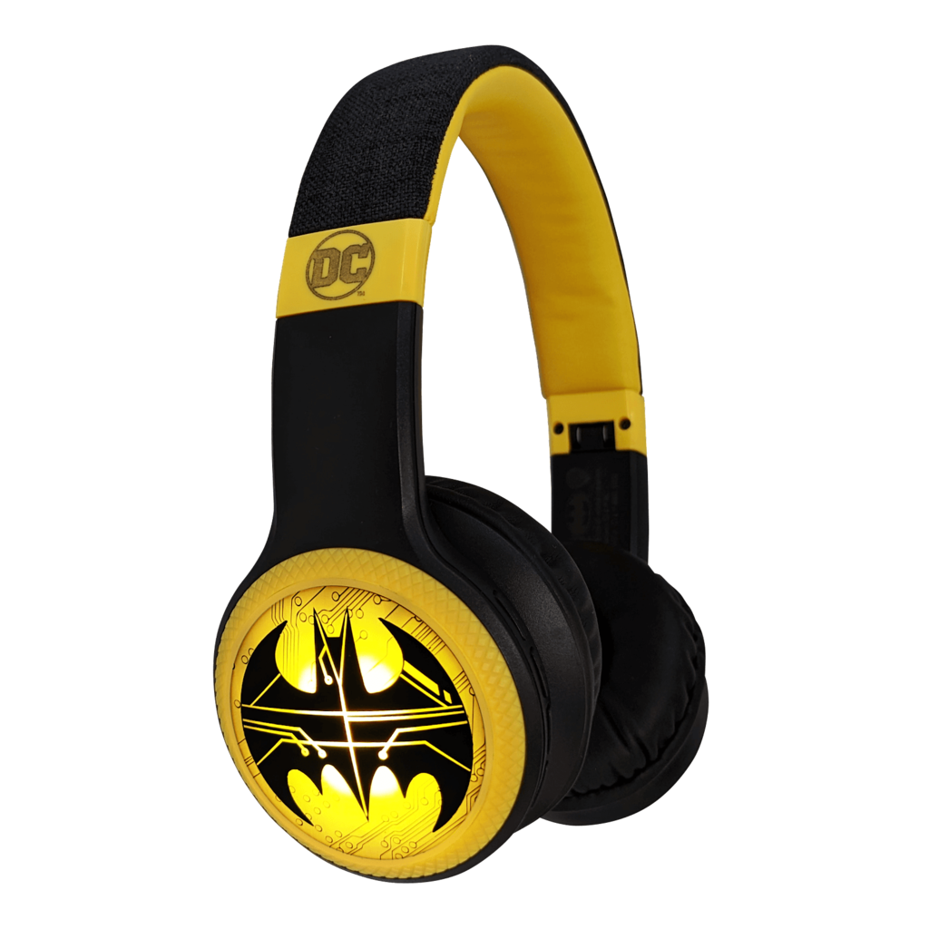 Lazerbuilt Batman - Light Up - bluetooth headphones