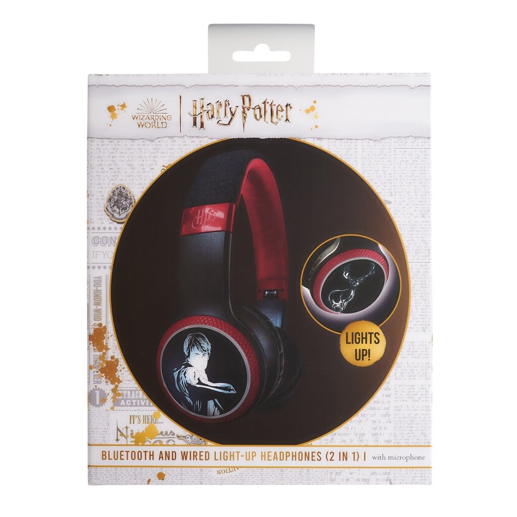 Lazerbuilt Harry Potter - Light Up - bluetooth headphones