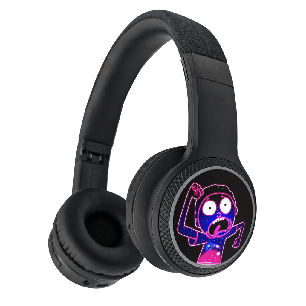 Lazerbuilt Rick & Morty - Light Up - bluetooth headphones