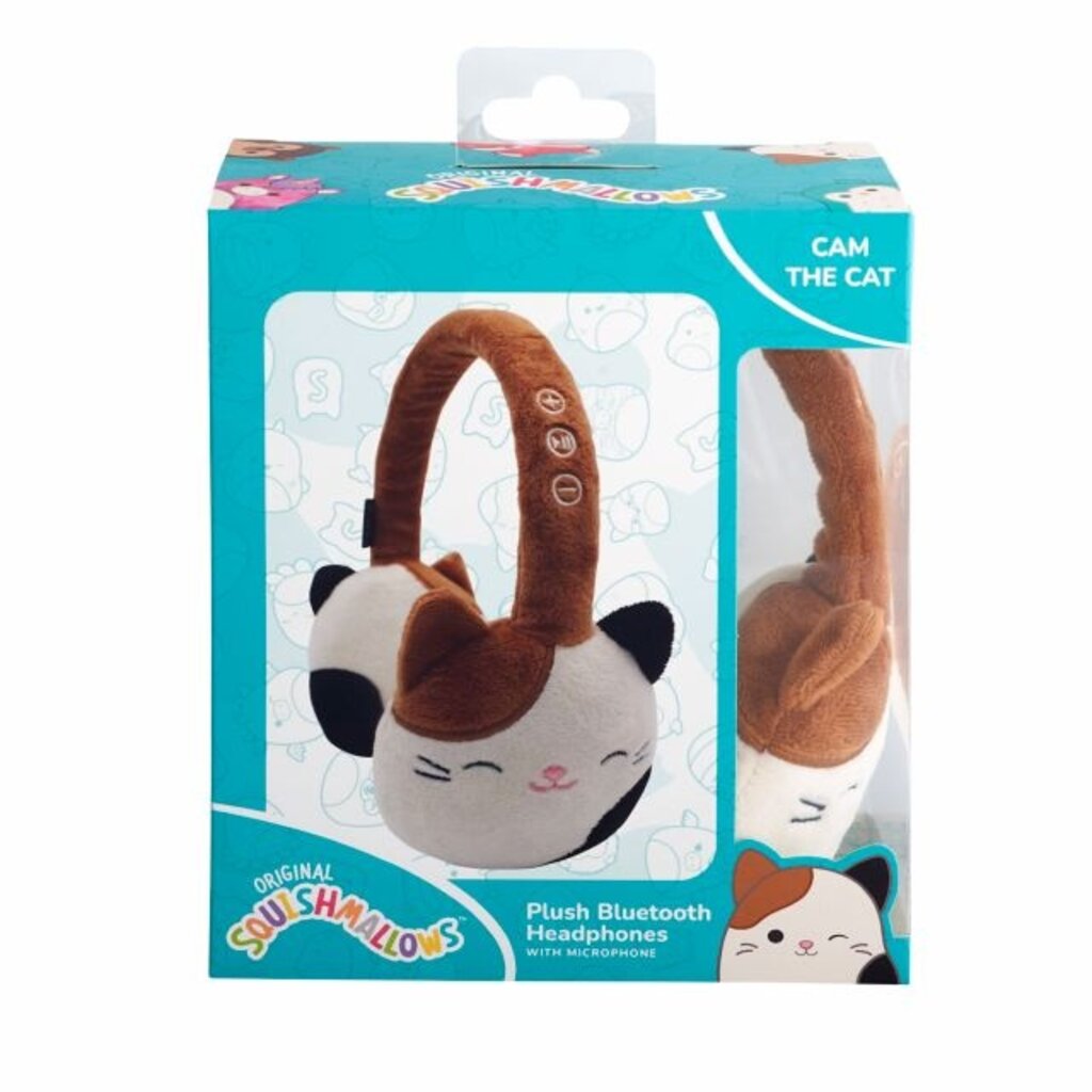 Squishmallows Squishmallows - Cam the cat - bluetooth headphones