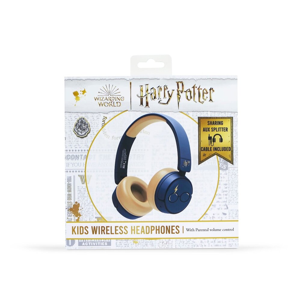 OTL Technologies Harry Potter - Lightning - junior bluetooth headphones (blue)