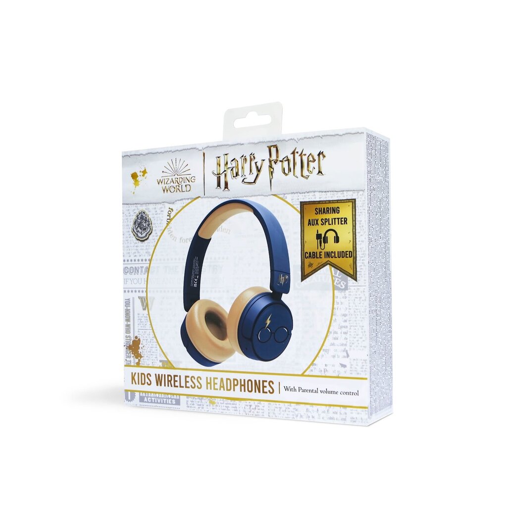 OTL Technologies Harry Potter - Bliksemschicht - junior bluetooth koptelefoon (blauw)