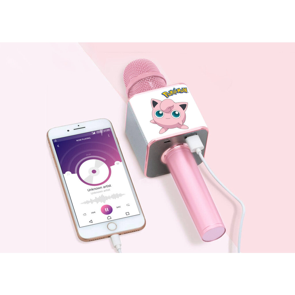 OTL Technologies Pokemon - Jigglypuff - Karaoke bluetooth microphone