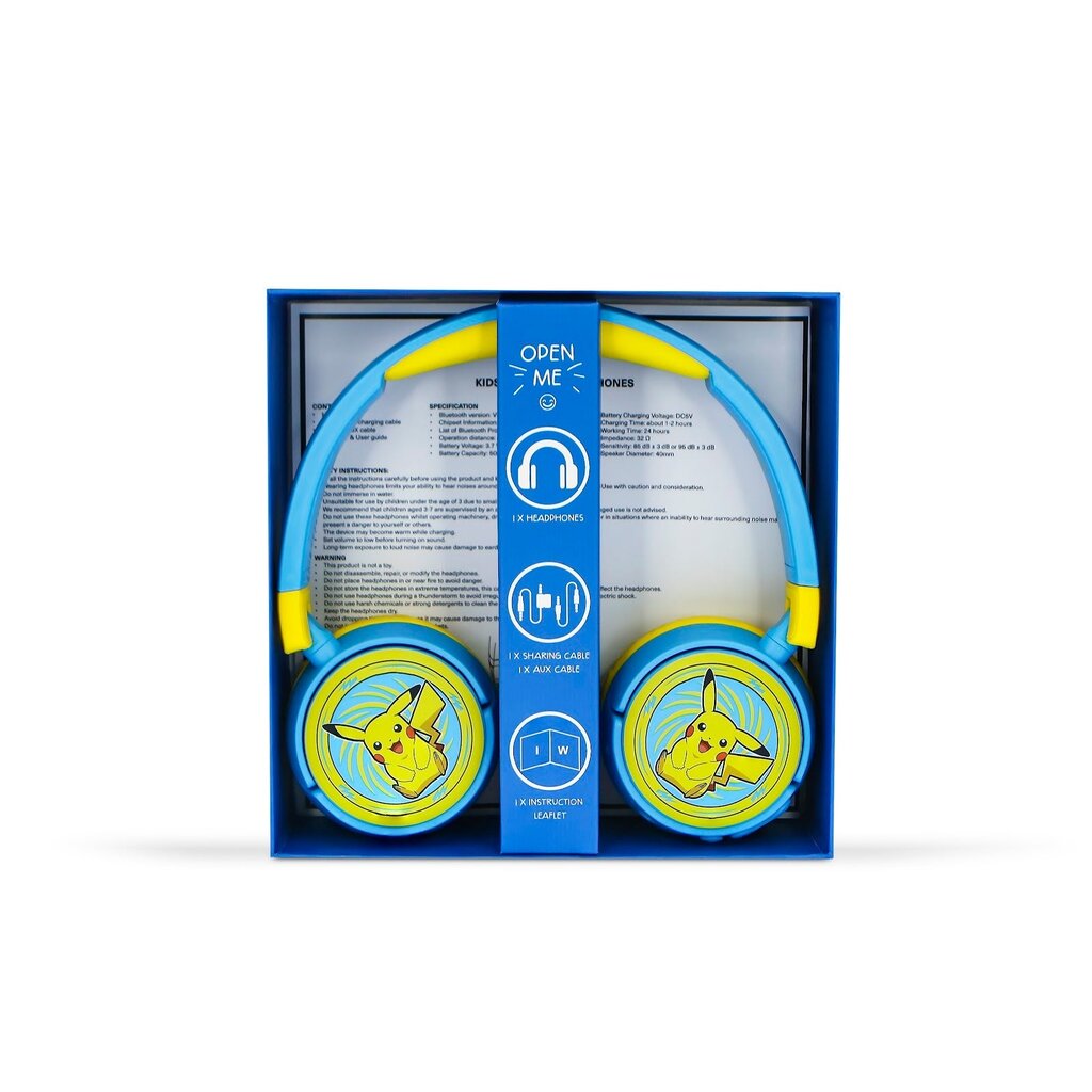 Pokémon Pokémon - Pikachu - junior bluetooth headphones